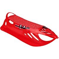 Plastkon Schlitten Firecom - Trineo de Nieve- Color Rojo- Talla One Size